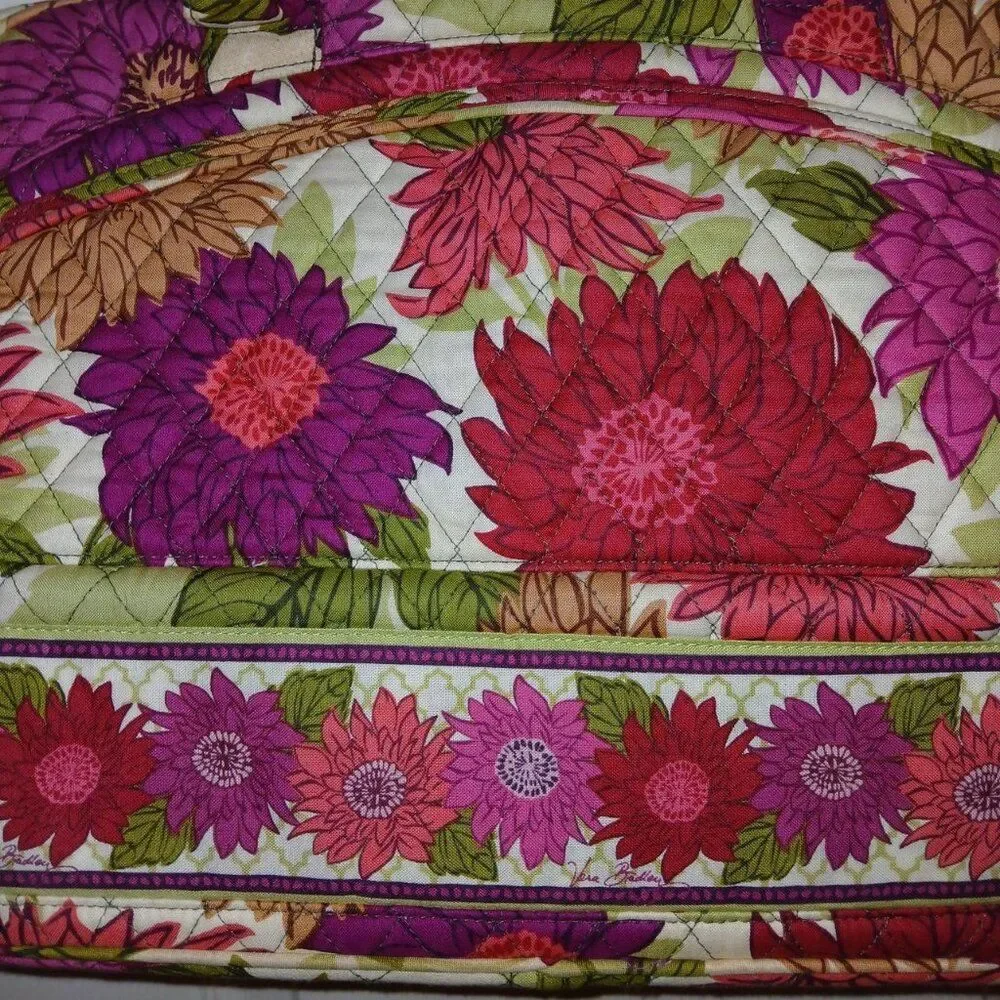 Vera Bradley Metropolitan Travel Laptop Messenger Bag retired 